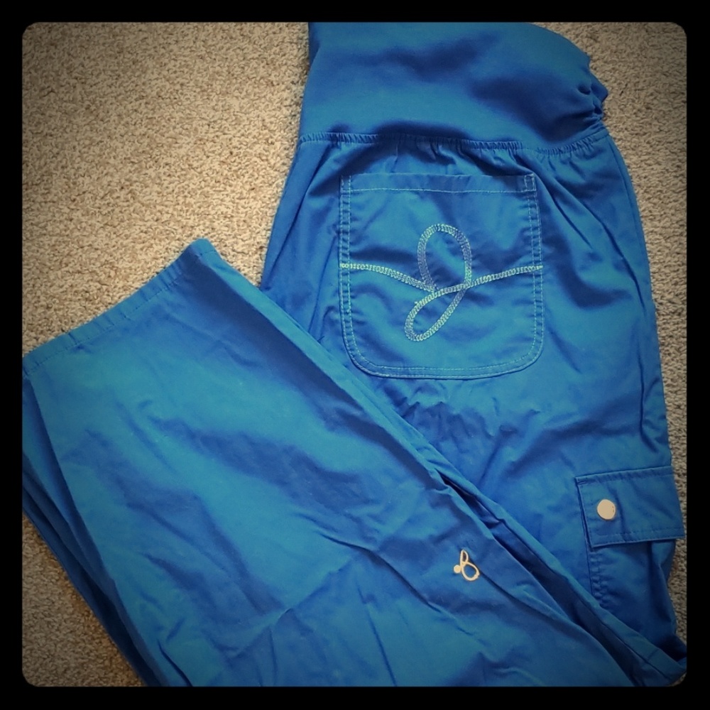 Jaanuu 3x (size 20) wide leg with yoga band Scrub